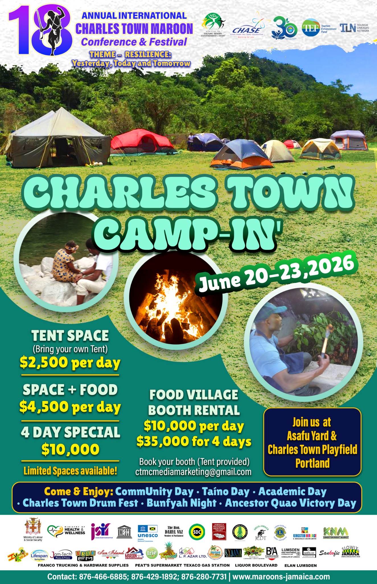 Charles Town Camp-In flyer