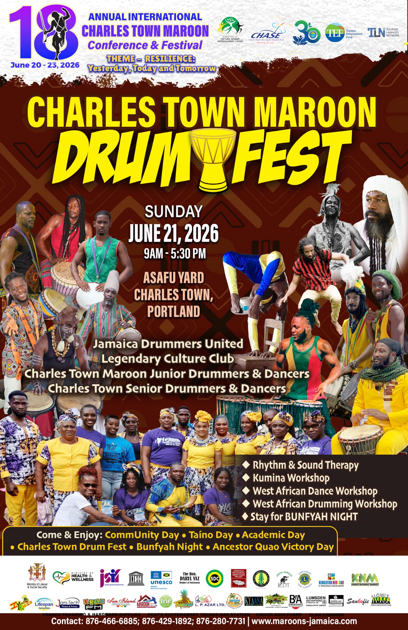 Drum Fest flyer